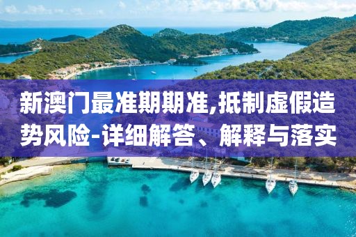 新澳门最准期期准,抵制虚假造势风险-详细解答、解释与落实